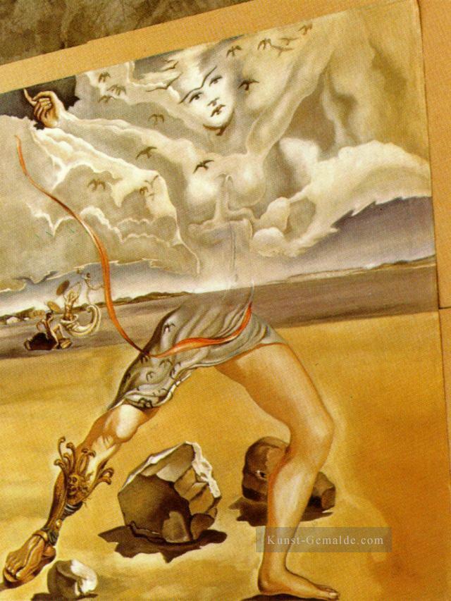 Wandmalerei für Helena Rubinstein Surrealismus Ölgemälde